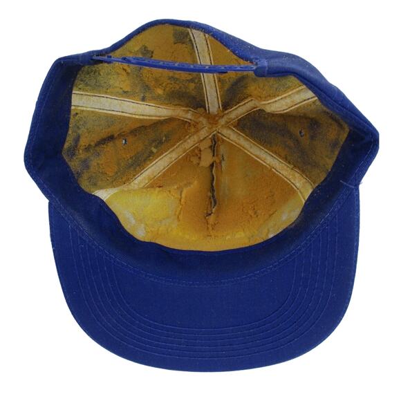 Vintage Alaska Airlines K-Brand Baseball Cap Hat SnapBack Blue Made In USA - Picture 6 of 9